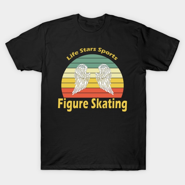 Figure Skating T-Shirt by Hastag Pos